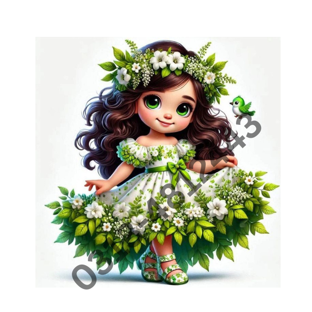 Heat Transfer Doll Patch